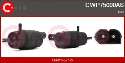 CWP75000AS CASCO Водяной насос, система очистки окон