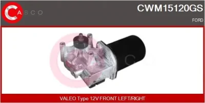 CWM15120GS CASCO Двигатель стеклоочистителя