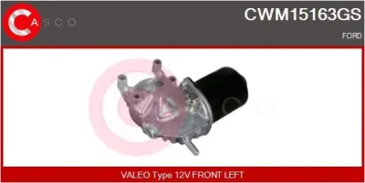 CWM15163GS CASCO Двигатель стеклоочистителя