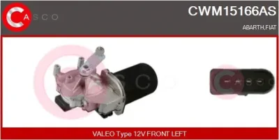 CWM15166AS CASCO Двигатель стеклоочистителя