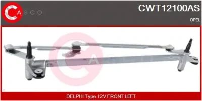 CWT12100AS CASCO Система тяг и рычагов привода стеклоочистителя