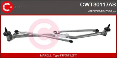 CWT30117AS CASCO Система тяг и рычагов привода стеклоочистителя