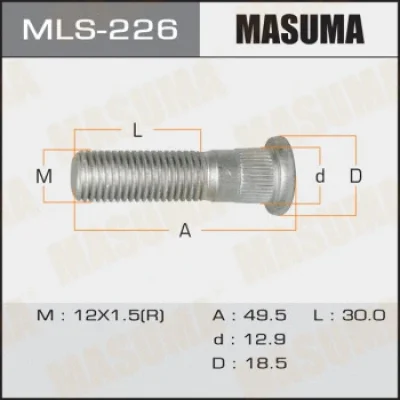 MLS-226 MASUMA Шпилька колеса
