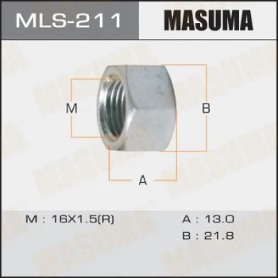 Гайка крепления колеса MASUMA MLS-211