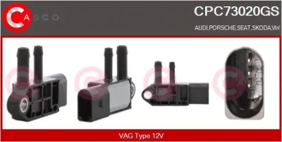 CPC73020GS CASCO Преобразователь давления, управление ОГ