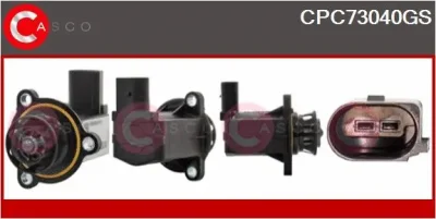 CPC73040GS CASCO Клапан воздушной тяги, нагнетатель