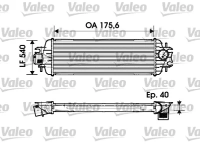 817636 VALEO Интеркулер