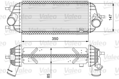 818626 VALEO Интеркулер