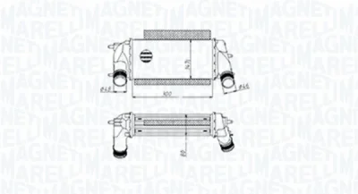 351319205490 MAGNETI MARELLI Интеркулер