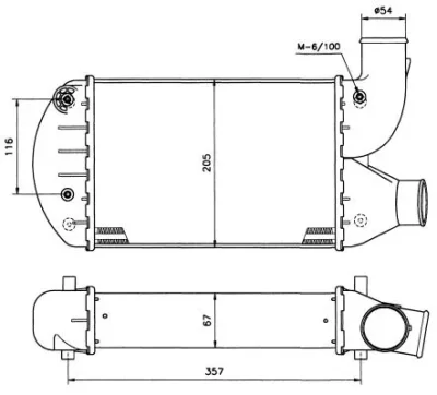 30134 NRF Интеркулер