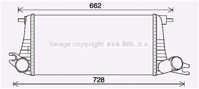 Интеркулер AVA BW4577