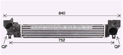 BW4579 AVA Интеркулер