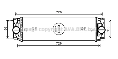 Интеркулер AVA MSA4582