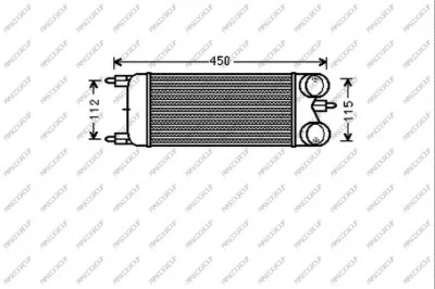 CI523N001 PRASCO Интеркулер