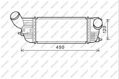 CI523N004 PRASCO Интеркулер