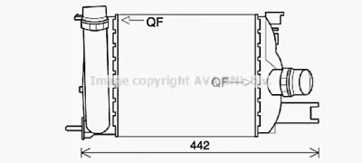 DAA4013 PRASCO Интеркулер