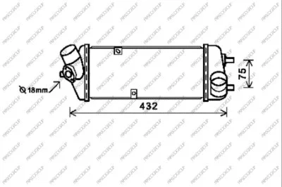 HN019N001 PRASCO Интеркулер