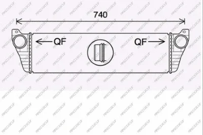 ME910N001 PRASCO Интеркулер