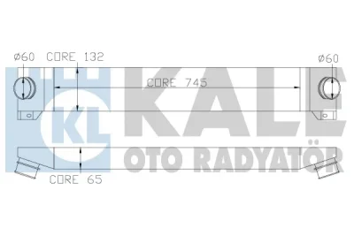 Интеркулер KALE OTO RADYATÖR 343210