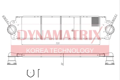 DR96683 DYNAMATRIX Интеркулер