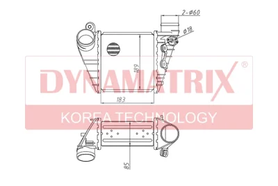 DR96847 DYNAMATRIX Интеркулер