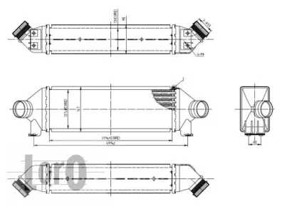 017-018-0003 ABAKUS Интеркулер