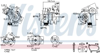 93256 NISSENS Компрессор, наддув