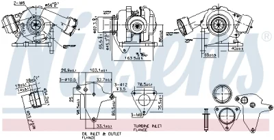 93265 NISSENS Компрессор, наддув