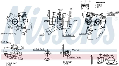 93501 NISSENS Компрессор, наддув