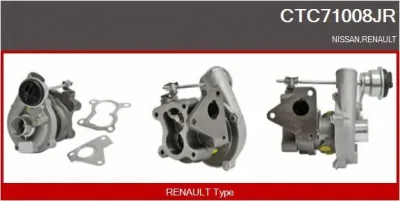 CTC71008JR CASCO Компрессор, наддув