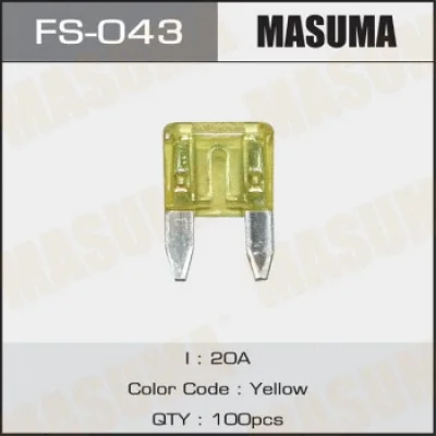 Набор, предохранители MASUMA FS-043