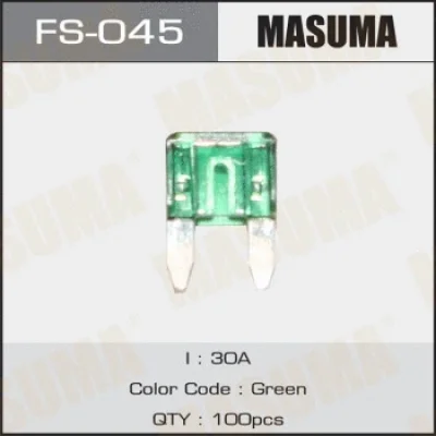 Набор, предохранители MASUMA FS-045