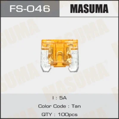 Набор, предохранители MASUMA FS-046