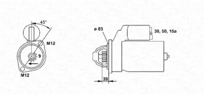 943251426010 MAGNETI MARELLI Стартер