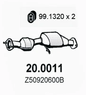 20.0011 ASSO Катализатор