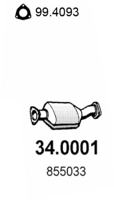 34.0001 ASSO Катализатор