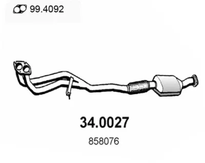 34.0027 ASSO Катализатор