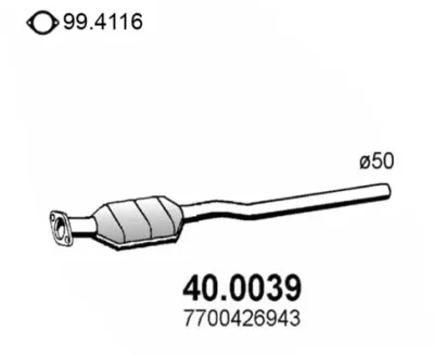 40.0039 ASSO Катализатор