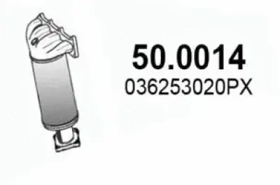 50.0014 ASSO Катализатор