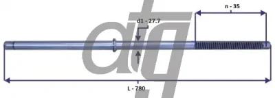 20150046 ATG Вал сошки рулевого управления