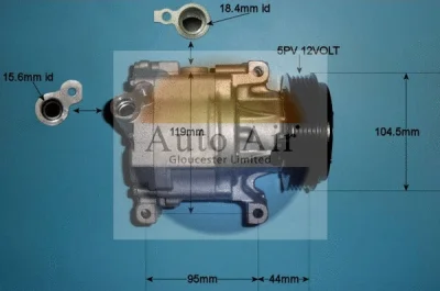 14-0214 AUTO AIR GLOUCESTER Компрессор, кондиционер