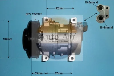 14-0218P AUTO AIR GLOUCESTER Компрессор, кондиционер