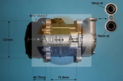 14-0281P AUTO AIR GLOUCESTER Компрессор, кондиционер