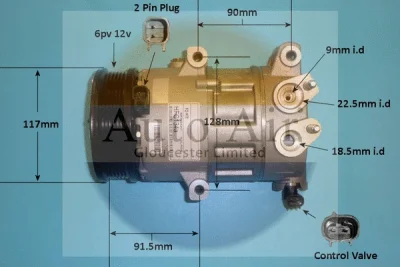 14-0294P AUTO AIR GLOUCESTER Компрессор, кондиционер