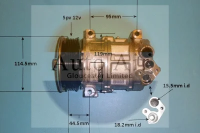 14-0344 AUTO AIR GLOUCESTER Компрессор, кондиционер