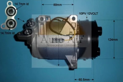 14-1000P AUTO AIR GLOUCESTER Компрессор, кондиционер