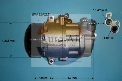 14-1145P AUTO AIR GLOUCESTER Компрессор, кондиционер