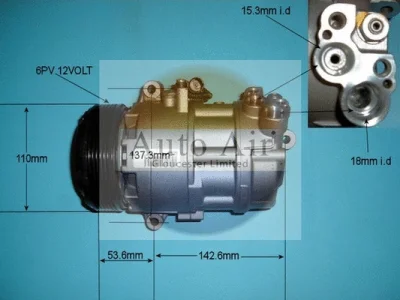 14-1145R AUTO AIR GLOUCESTER Компрессор, кондиционер