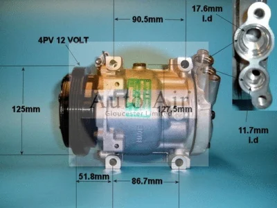 14-1201 AUTO AIR GLOUCESTER Компрессор, кондиционер