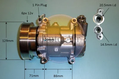 14-1202P AUTO AIR GLOUCESTER Компрессор, кондиционер